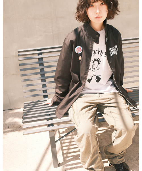 THE SCOT WRECK(ザ スコットレック)の「ANARCHY GUY(Tシャツ/カットソー・メンズ・アッシュ・SMALL/MEDIUM/LARGE/X-LARGE)」の6枚目の写真
