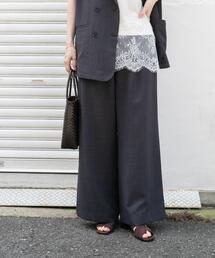 ITEMS URBANRESEARCH | 『イージーケア/接触冷感/UVカット』SMOOTH LINEN TOUCH ワイドパンツ(その他パンツ)