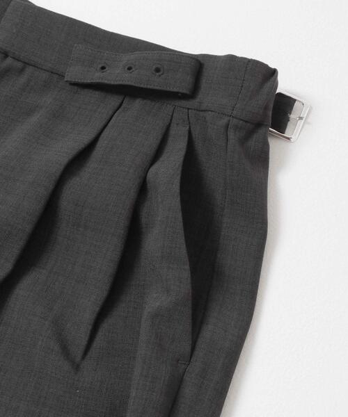 ITEMS URBANRESEARCH(アイテムズ アーバンリサーチ)の「『イージーケア/接触冷感/UVカット』SMOOTH LINEN TOUCH ワイドパンツ(その他パンツ・レディース・ベージュ/ブラウン/グリーン/チャコールグレー・FREE)」の10枚目の写真