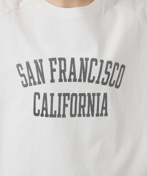 JOURNAL STANDARD relume(ジャーナルスタンダード レリューム)の「《追加》カットオフワイドロゴTee(Tシャツ/カットソー・レディース・グレー/ブラウン/ホワイト・FREE)」の5枚目の写真