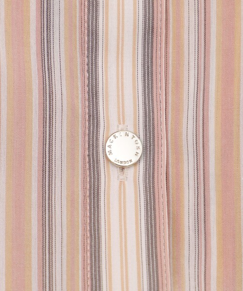 MACKINTOSH LONDON(マッキントッシュ ロンドン)の「【婦人画報6月号掲載】マーブルストライプワンピース(ワンピース・レディース・ピンク/グリーン・40/38)」の10枚目の写真
