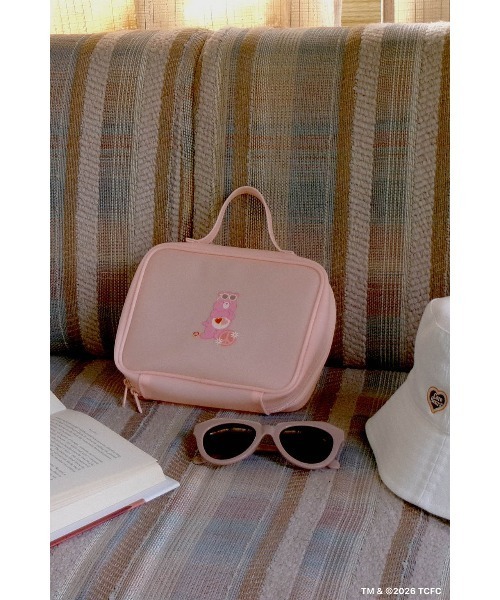 ALEXIA STAM（アリシアスタン）の「[Care Bears x ALEXIA STAM] Clear Pouch /ケアベアコラボ クリアポーチ（ポーチ・レディース・ピンク/イエロー/パープル・FREE）」の7枚目の写真
