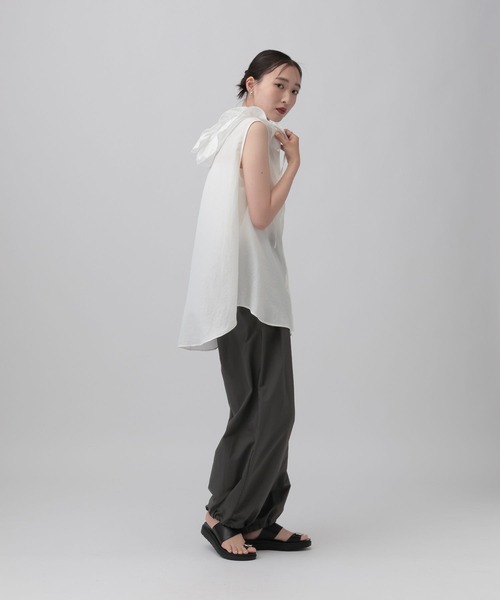 LEPSIM(レプシィム)の「イージータックバルーンパンツ 740399(その他パンツ・レディース・チャコールグレー/ベージュ/アイボリー・FREE)」の15枚目の写真