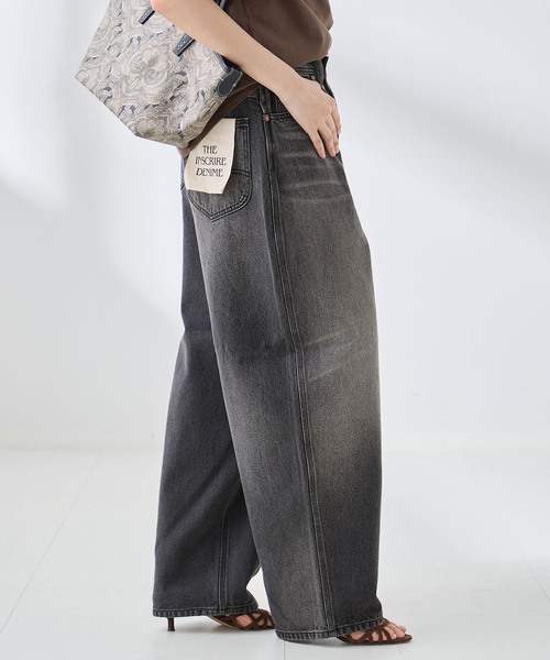 Lee（リー）の「《追加》別注 INSCRIRE*LEE*L'ESSAGE COWBOY/RIDERSPANTS デニム（デニムパンツ・レディース・サックスブルー/ブラック系その他・MEDIUM/SMALL/X-SMALL/LARGE）」の6枚目の写真