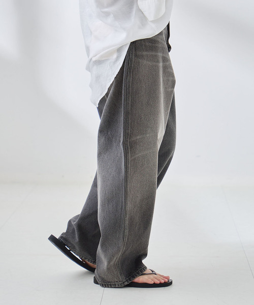 Lee（リー）の「《追加》別注 INSCRIRE*LEE*L'ESSAGE COWBOY/RIDERSPANTS デニム（デニムパンツ・レディース・サックスブルー/ブラック系その他・MEDIUM/SMALL/X-SMALL/LARGE）」の13枚目の写真