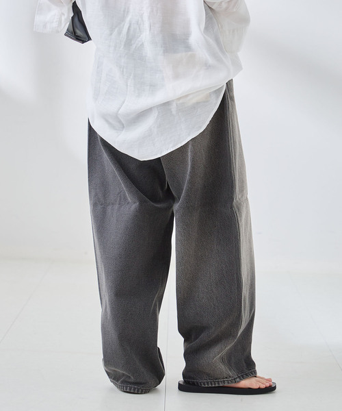 Lee（リー）の「《追加》別注 INSCRIRE*LEE*L'ESSAGE COWBOY/RIDERSPANTS デニム（デニムパンツ・レディース・サックスブルー/ブラック系その他・MEDIUM/SMALL/X-SMALL/LARGE）」の14枚目の写真