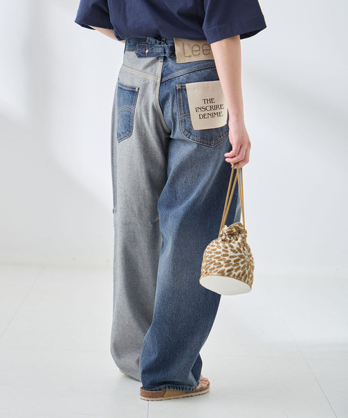 Lee（リー）の「《追加》別注 INSCRIRE*LEE*L'ESSAGE COWBOY/RIDERSPANTS デニム（デニムパンツ・レディース・サックスブルー/ブラック系その他・MEDIUM/SMALL/X-SMALL/LARGE）」の21枚目の写真