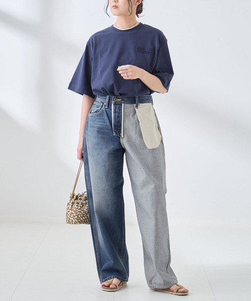 Lee（リー）の「《追加》別注 INSCRIRE*LEE*L'ESSAGE COWBOY/RIDERSPANTS デニム（デニムパンツ・レディース・サックスブルー/ブラック系その他・MEDIUM/SMALL/X-SMALL/LARGE）」の22枚目の写真
