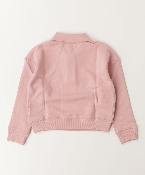 POLO RALPH LAUREN CHILDRENSWEAR（ポロ ラルフ ローレン チルドレンズウェア）の「ロゴ テリー ポロ スウェットシャツ（スウェット・キッズ・ピンク・4/6/3）」の4枚目の写真