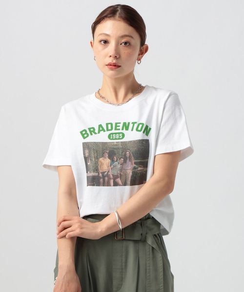 BAYFLOW（ベイフロー）の「コンパクトフォトプリントTシャツ（Tシャツ/カットソー・レディース・レッド/ネイビー/グリーン・FREE）」の22枚目の写真