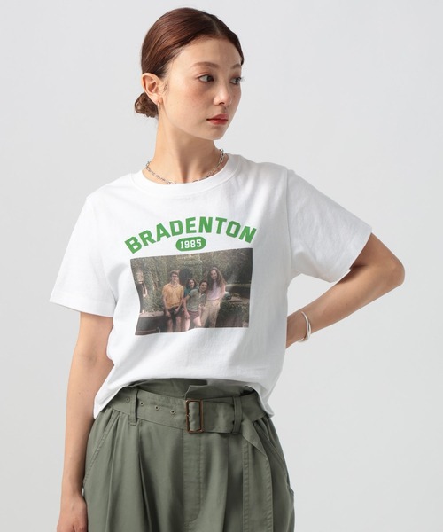 BAYFLOW（ベイフロー）の「コンパクトフォトプリントTシャツ（Tシャツ/カットソー・レディース・レッド/ネイビー/グリーン・FREE）」の21枚目の写真