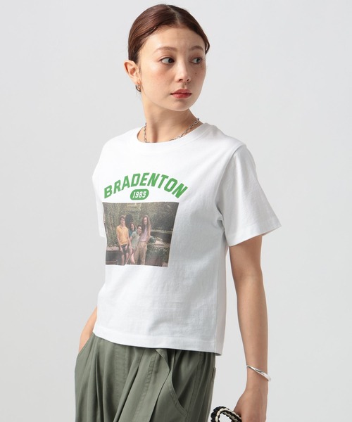 BAYFLOW（ベイフロー）の「コンパクトフォトプリントTシャツ（Tシャツ/カットソー・レディース・レッド/ネイビー/グリーン・FREE）」の20枚目の写真