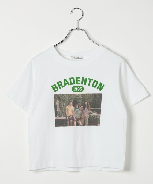 BAYFLOW（ベイフロー）の「コンパクトフォトプリントTシャツ（Tシャツ/カットソー・レディース・レッド/ネイビー/グリーン・FREE）」の12枚目の写真