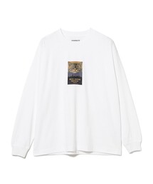CHARI&CO（チャリアンドコー）の「CHARI&CO / CAT DOING NOTHING L/S TEE（Tシャツ/カットソー）」