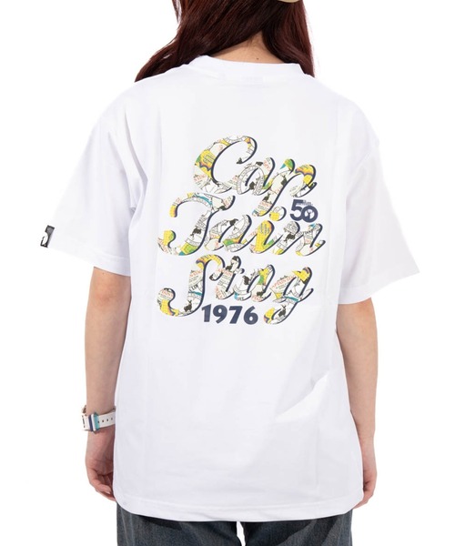 CAPTAIN STAG(キャプテンスタッグ)の「50th CAPTAIN STAG T-Shirt(ポップロゴ)(Tシャツ/カットソー・メンズ・ホワイト/ブラック・LARGE/MEDIUM/SMALL/X-LARGE)」の16枚目の写真