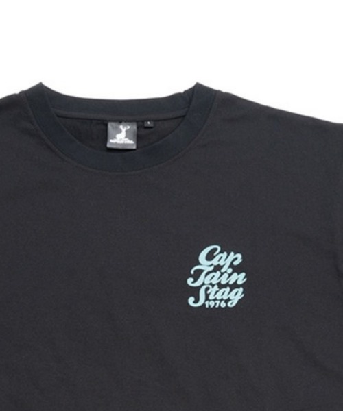 CAPTAIN STAG(キャプテンスタッグ)の「50th CAPTAIN STAG T-Shirt(ポップロゴ)(Tシャツ/カットソー・メンズ・ホワイト/ブラック・LARGE/MEDIUM/SMALL/X-LARGE)」の6枚目の写真