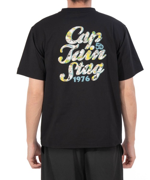 CAPTAIN STAG(キャプテンスタッグ)の「50th CAPTAIN STAG T-Shirt(ポップロゴ)(Tシャツ/カットソー・メンズ・ホワイト/ブラック・LARGE/MEDIUM/SMALL/X-LARGE)」の17枚目の写真