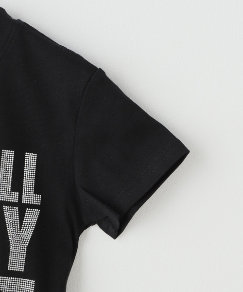 SupBaby by SUPPLIER(サプベイビーバイサプライヤー)の「SupBaby by SUPPLIER I'm Not Your Baby Cropped Tee(Tシャツ/カットソー・レディース・ホワイト/ブラック・SMALL)」の3枚目の写真