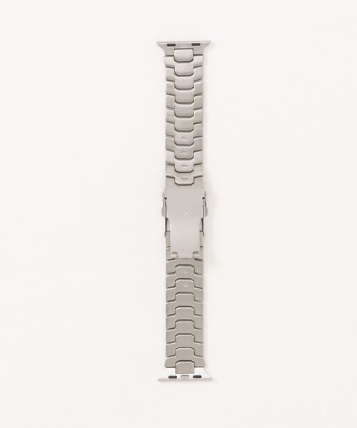 emonique(エモニーク)の「チタン製 アップルウォッチバンド Apple Watch バンド【38mm/40mm/41mm 対応】(デジタル腕時計・メンズ・ブラック/グレー/シルバー/シルバー系1/シルバー系・38)」の11枚目の写真