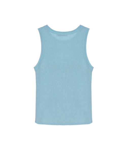 NICK&NICOLE(ニックアンドニコール)の「NICOLE BUTTERFLY SLEEVELESS TOP_SKY BLUE(Tシャツ/カットソー・レディース・その他・FREE)」の2枚目の写真