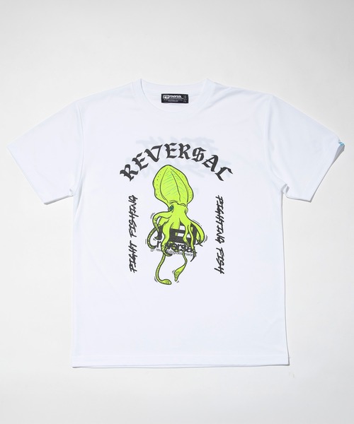 reversal.dogi.design.works（リバーサル・ドーギ・デザイン・ワークス）の「＜reversal/リバーサル＞SQUID DRY TEE スクイッド ドライ Tシャツ（Tシャツ/カットソー・メンズ・ホワイト系その他/ブラック系その他/ホワイト系その他2/ブラック系その他2・M/L/XL/2XL）」の10枚目の写真