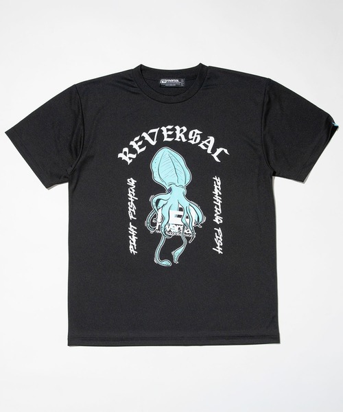 reversal.dogi.design.works（リバーサル・ドーギ・デザイン・ワークス）の「＜reversal/リバーサル＞SQUID DRY TEE スクイッド ドライ Tシャツ（Tシャツ/カットソー・メンズ・ホワイト系その他/ブラック系その他/ホワイト系その他2/ブラック系その他2・M/L/XL/2XL）」の17枚目の写真