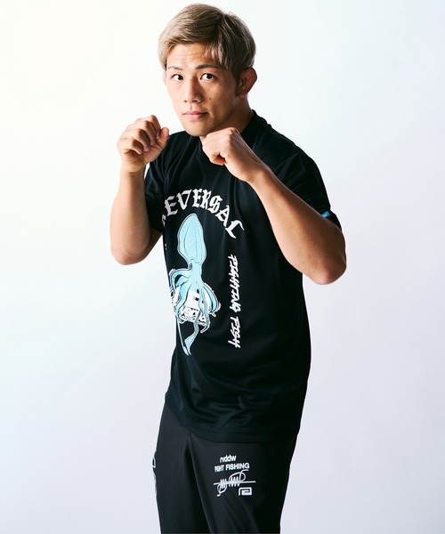 reversal.dogi.design.works（リバーサル・ドーギ・デザイン・ワークス）の「＜reversal/リバーサル＞SQUID DRY TEE スクイッド ドライ Tシャツ（Tシャツ/カットソー・メンズ・ホワイト系その他/ブラック系その他/ホワイト系その他2/ブラック系その他2・M/L/XL/2XL）」の22枚目の写真
