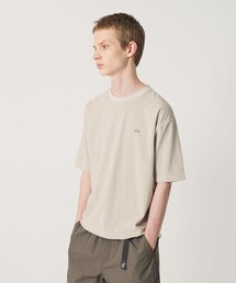<LACOSTE for BEAUTY&YOUTH> ワントーン パイル ショートスリーブ Tシャツ