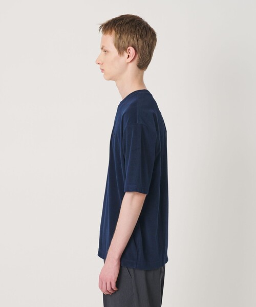 LACOSTE(ラコステ)の「<LACOSTE for BEAUTY&YOUTH> ワントーン パイル ショートスリーブ Tシャツ(Tシャツ/カットソー・メンズ・ベージュ/ネイビー/ライトブルー/ダークグレー・S/L/XL/M)」の8枚目の写真