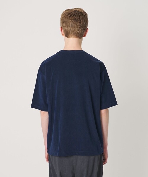 LACOSTE(ラコステ)の「<LACOSTE for BEAUTY&YOUTH> ワントーン パイル ショートスリーブ Tシャツ(Tシャツ/カットソー・メンズ・ベージュ/ネイビー/ライトブルー/ダークグレー・S/L/XL/M)」の9枚目の写真