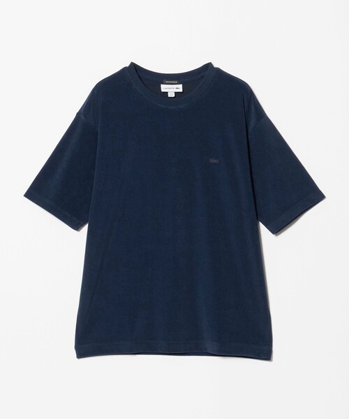 LACOSTE(ラコステ)の「<LACOSTE for BEAUTY&YOUTH> ワントーン パイル ショートスリーブ Tシャツ(Tシャツ/カットソー・メンズ・ベージュ/ネイビー/ライトブルー/ダークグレー・S/L/XL/M)」の10枚目の写真