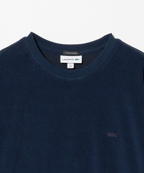 LACOSTE(ラコステ)の「<LACOSTE for BEAUTY&YOUTH> ワントーン パイル ショートスリーブ Tシャツ(Tシャツ/カットソー・メンズ・ベージュ/ネイビー/ライトブルー/ダークグレー・S/L/XL/M)」の12枚目の写真