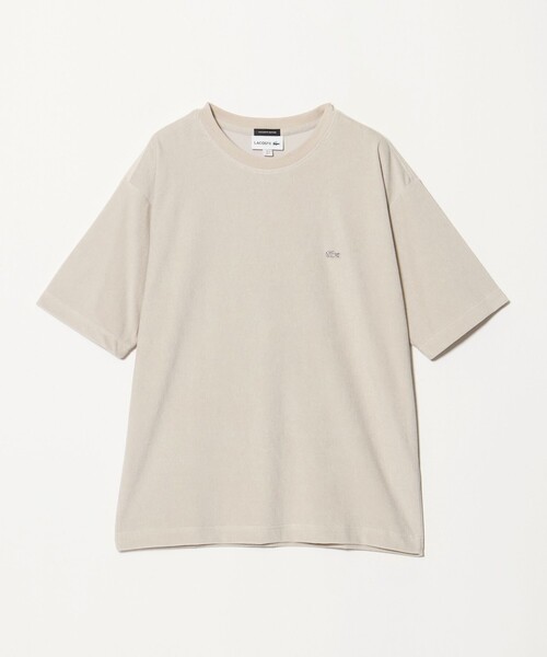 LACOSTE(ラコステ)の「<LACOSTE for BEAUTY&YOUTH> ワントーン パイル ショートスリーブ Tシャツ(Tシャツ/カットソー・メンズ・ベージュ/ネイビー/ライトブルー/ダークグレー・S/L/XL/M)」の17枚目の写真