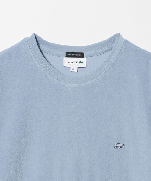 LACOSTE(ラコステ)の「<LACOSTE for BEAUTY&YOUTH> ワントーン パイル ショートスリーブ Tシャツ(Tシャツ/カットソー・メンズ・ベージュ/ネイビー/ライトブルー/ダークグレー・S/L/XL/M)」の22枚目の写真
