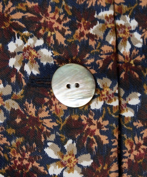 three dots(スリードッツ)の「グロッシーツイル トップス(シャツ/ブラウス・レディース・パープル/ダークネイビー/マルチ・SMALL)」の20枚目の写真