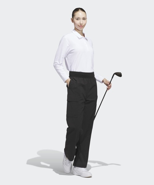adidas（アディダス）の「ビヨンド ツイストウィーブ ラインド カーゴパンツ【adidas Golf/アディダスゴルフ】（カーゴパンツ・レディース・ブラック・LARGE/XX-LARGE/X-SMALL/SMALL/X-LARGE/MEDIUM）」の5枚目の写真