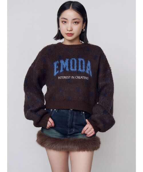 EMODA(エモダ)の「ドッキングデニムミニスカート(スカート・レディース・ライトブルー/ブラック/ベージュ/インディゴブルー・SMALL/MEDIUM)」の20枚目の写真