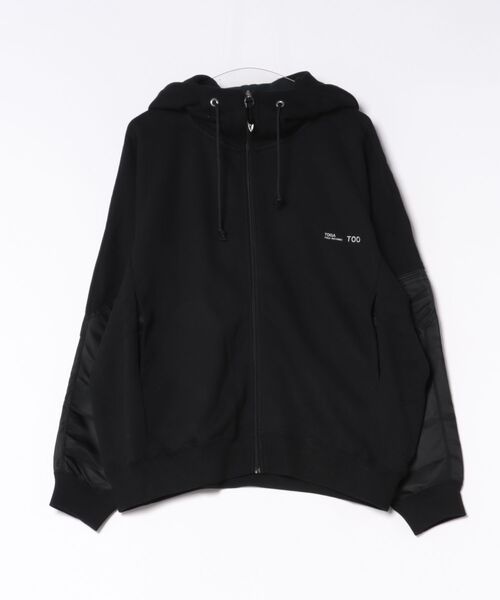 TOGA（トーガ）の「TOGA　TOO Cotton hoodie（Tシャツ/カットソー・メンズ・ブラック/ホワイト・LARGE）」の8枚目の写真