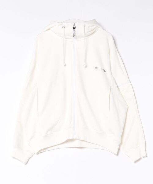 TOGA（トーガ）の「TOGA　TOO Cotton hoodie（Tシャツ/カットソー・メンズ・ブラック/ホワイト・LARGE）」の9枚目の写真