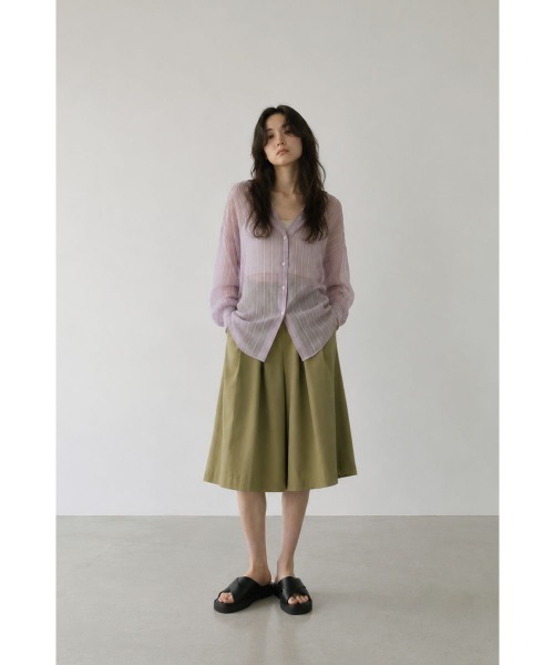 marjour(マージュール)の「ALLDAY UTILITY HALF PANTS(その他パンツ・レディース・カーキ/ブラック・M)」の18枚目の写真