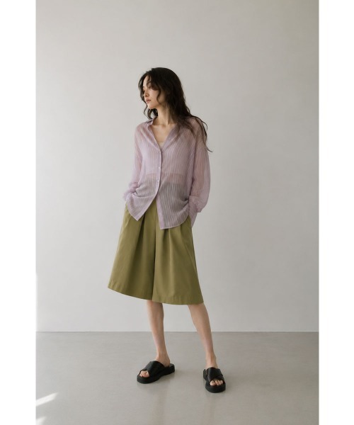 marjour(マージュール)の「ALLDAY UTILITY HALF PANTS(その他パンツ・レディース・カーキ/ブラック・M)」の19枚目の写真