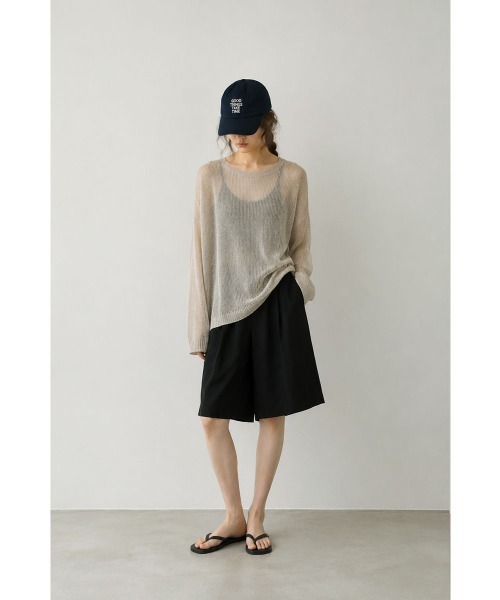 marjour(マージュール)の「ALLDAY UTILITY HALF PANTS(その他パンツ・レディース・カーキ/ブラック・M)」の12枚目の写真