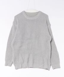 【Cr+ov(クローヴ)】13色展開 ベーシック クルーネックニット cro-sweater-2-29【RBT】