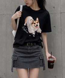 【限定展開】アニマル Tシャツ プリントTシャツ 半袖