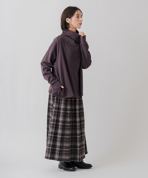 Kelen（ケレン）の「「KELEN / ケレン」親子プリーツスカート（スカート・レディース・ダークブラウン/ブルー/チャコールグレー・S/M）」の18枚目の写真