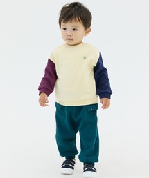 moimoln（モイモルン）の「【SOFT&】【セットアップ】配色スウェット&パンツ（セットアップ）」