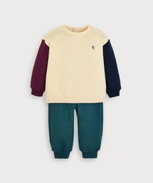 moimoln（モイモルン）の「【SOFT&】【セットアップ】配色スウェット&パンツ（セットアップ）」