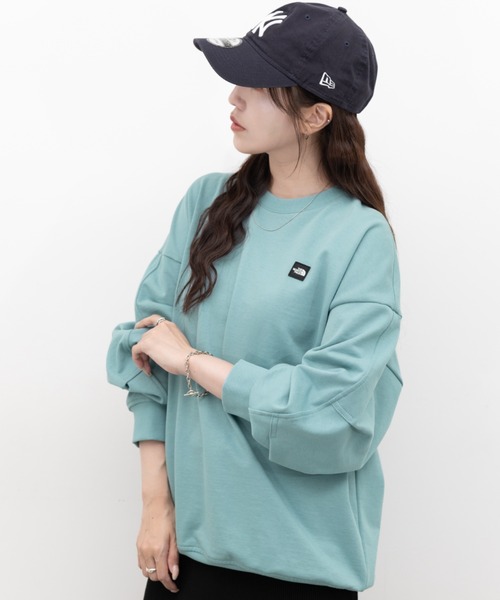 THE NORTH FACE（ザノースフェイス）の「THE NORTH FACE(ザ・ノースフェイス)/WL SWEATSHIRTS（スウェット・レディース・グリーン/ブラック/グレー・L/XL/M/XXL）」の3枚目の写真