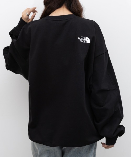 THE NORTH FACE（ザノースフェイス）の「THE NORTH FACE(ザ・ノースフェイス)/WL SWEATSHIRTS（スウェット・レディース・グリーン/ブラック/グレー・L/XL/M/XXL）」の8枚目の写真