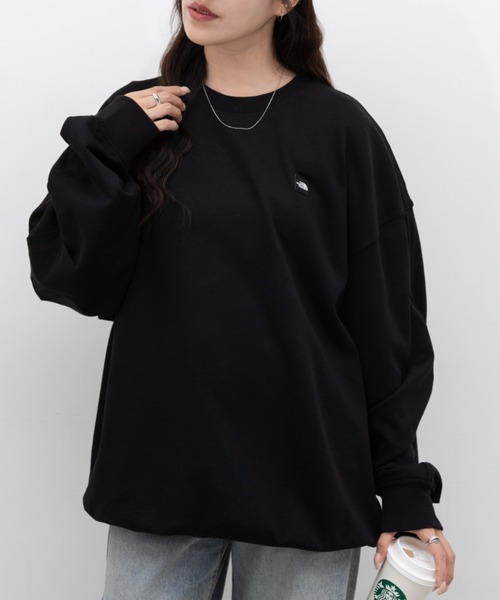THE NORTH FACE（ザノースフェイス）の「THE NORTH FACE(ザ・ノースフェイス)/WL SWEATSHIRTS（スウェット・レディース・グリーン/ブラック/グレー・L/XL/M/XXL）」の4枚目の写真